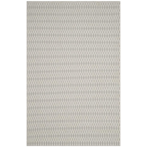 Safavieh Oasis Medium Rectangle Area Rug Grey & Ivory - 6 x 9 ft. OAS432A-6 - main